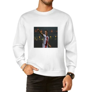 Robert Lewandowski Polish Soccer Tshirt European Size Pullover Sweater