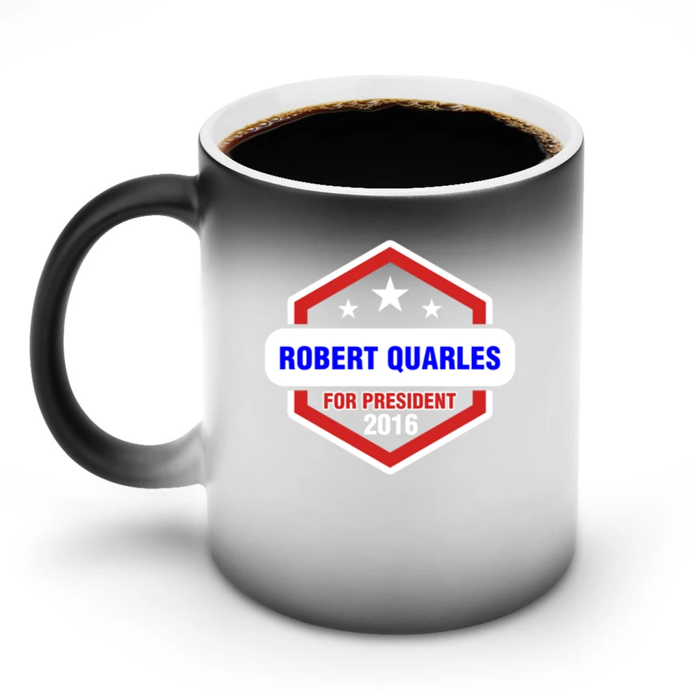 Robert Quarles For President 2016 Justified TV Show Discoloration Mug