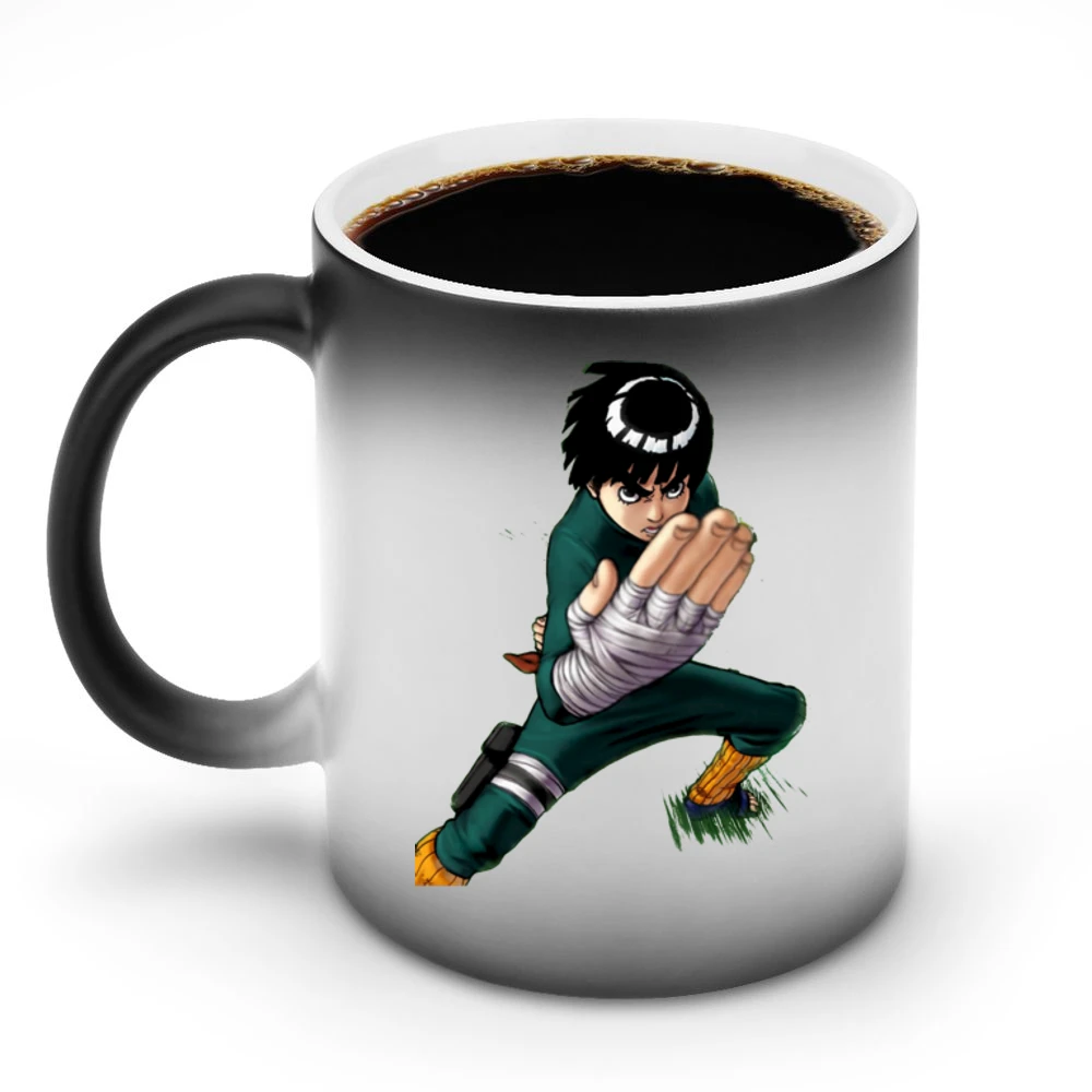 Rock Lee taijutsu master Springtime of Youth Team Guy Naruto Manga ani Discoloration Mug