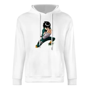 Rock Lee taijutsu master Springtime of Youth Team Guy Naruto Manga ani European Size Men Hoodie
