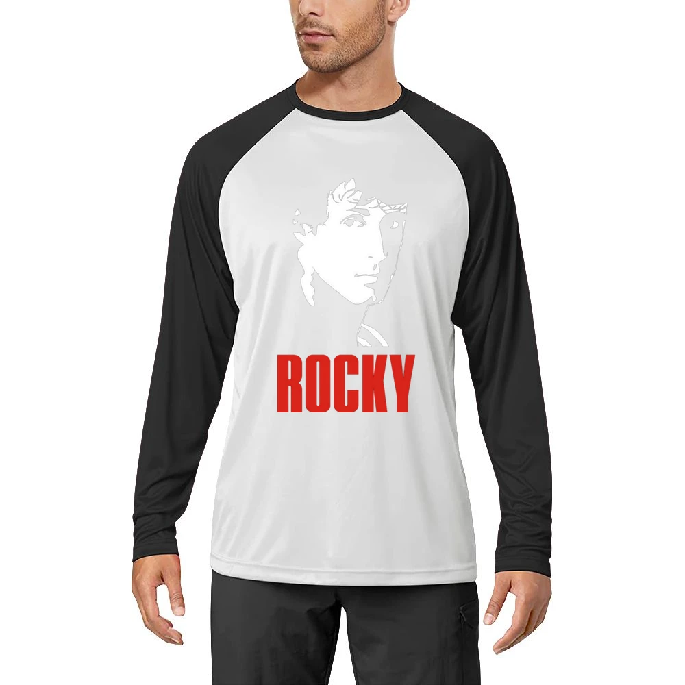 Rocky balboa Sylvester Stallone movie boxing Men Long Sleeve T-Shirt