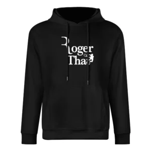 Roger That Fun Roger Federer Professional Tennis Champion Wimbledon US European Size Men Hoodie
