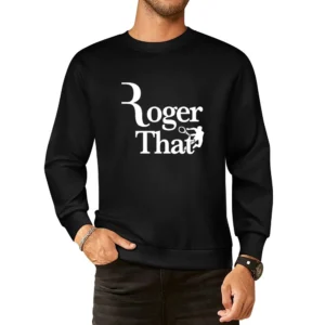 Roger That Fun Roger Federer Professional Tennis Champion Wimbledon US European Size Pullover Sweater