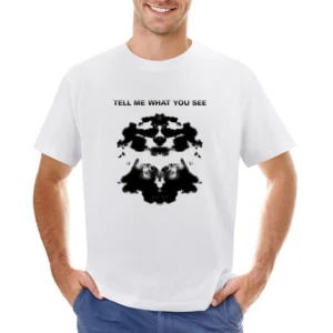 Rorschach tell me what you see Asian Size Men T-Shirt