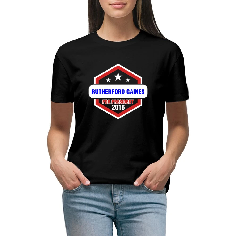 Rutherford Gaines For President 2016 Rectify TV Show Premium Women Ladies T-shirt