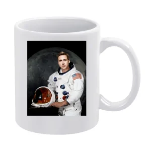 Ryan Gosling Neil Armstrong First Man On The Moon New Movie Ladies T S White Mug