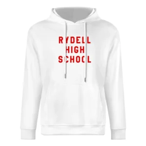 Rydell High School Fun Popular Grease Movie Graphic 80s Style European Size Men Hoodie