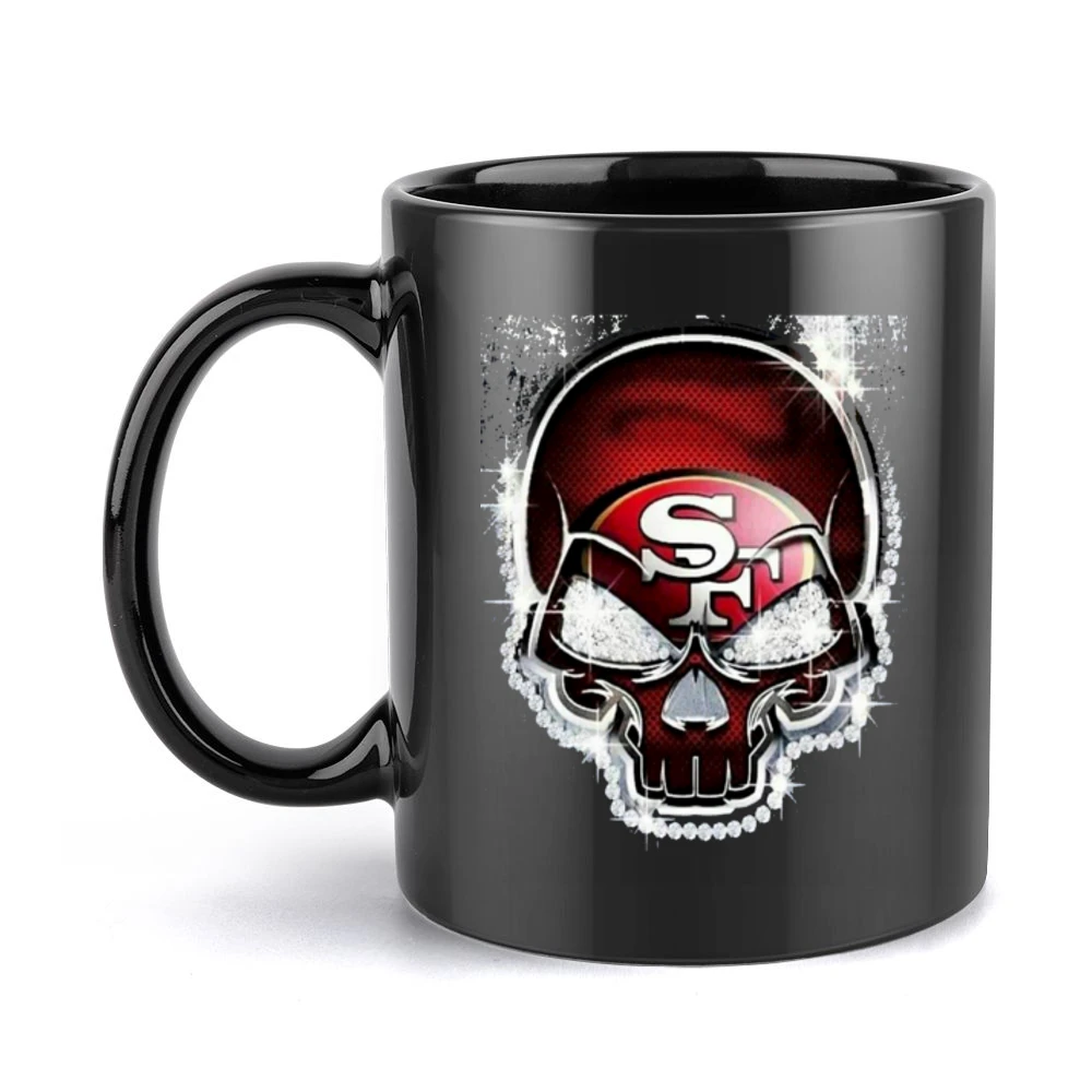 SF Skull Black Mug