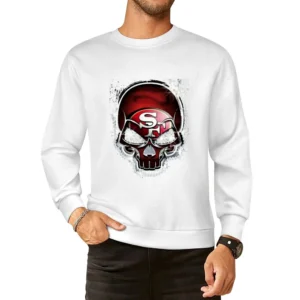 SF Skull European Size Pullover Sweater