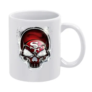 SF Skull White Mug