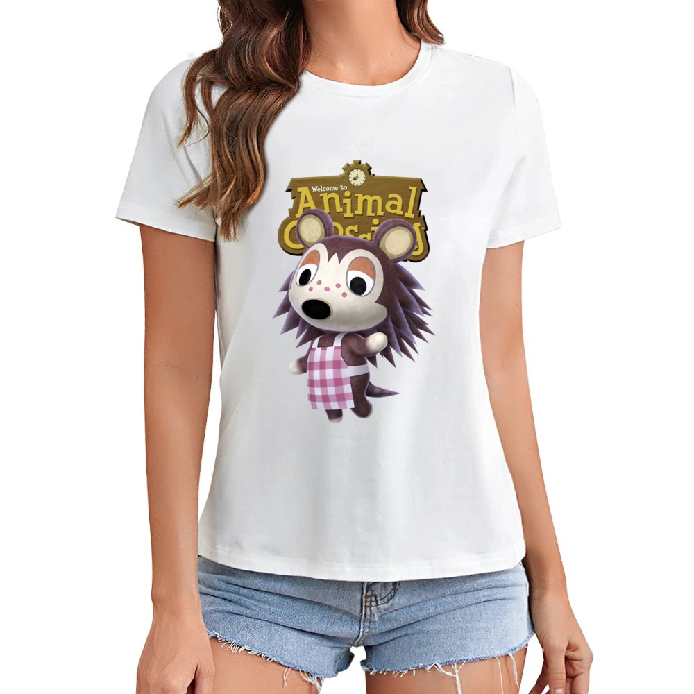 Sable Able From Animal Crossing Nintendo Video Game Fan Asian Size Women Ladies T-shirt