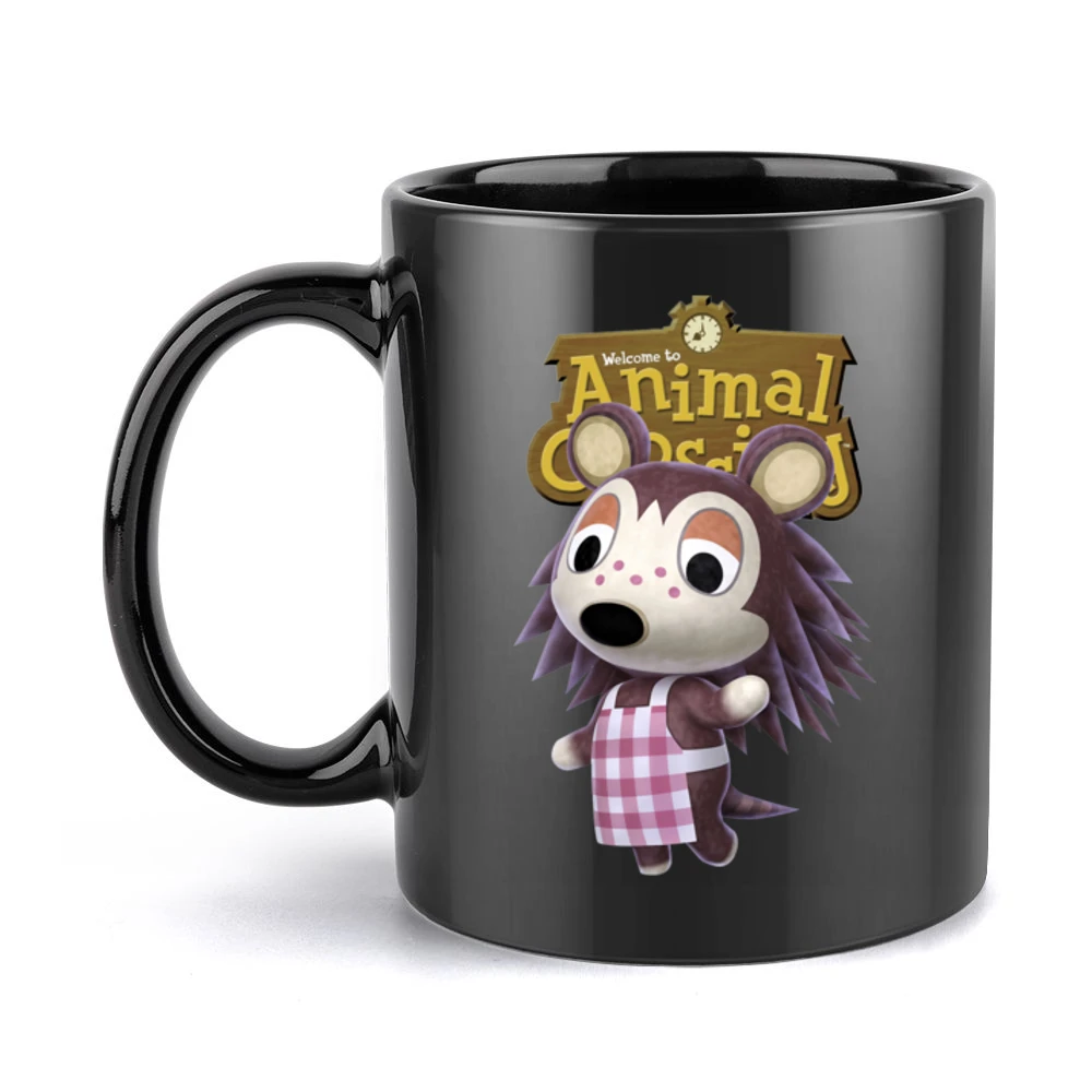 Sable Able From Animal Crossing Nintendo Video Game Fan Black Mug