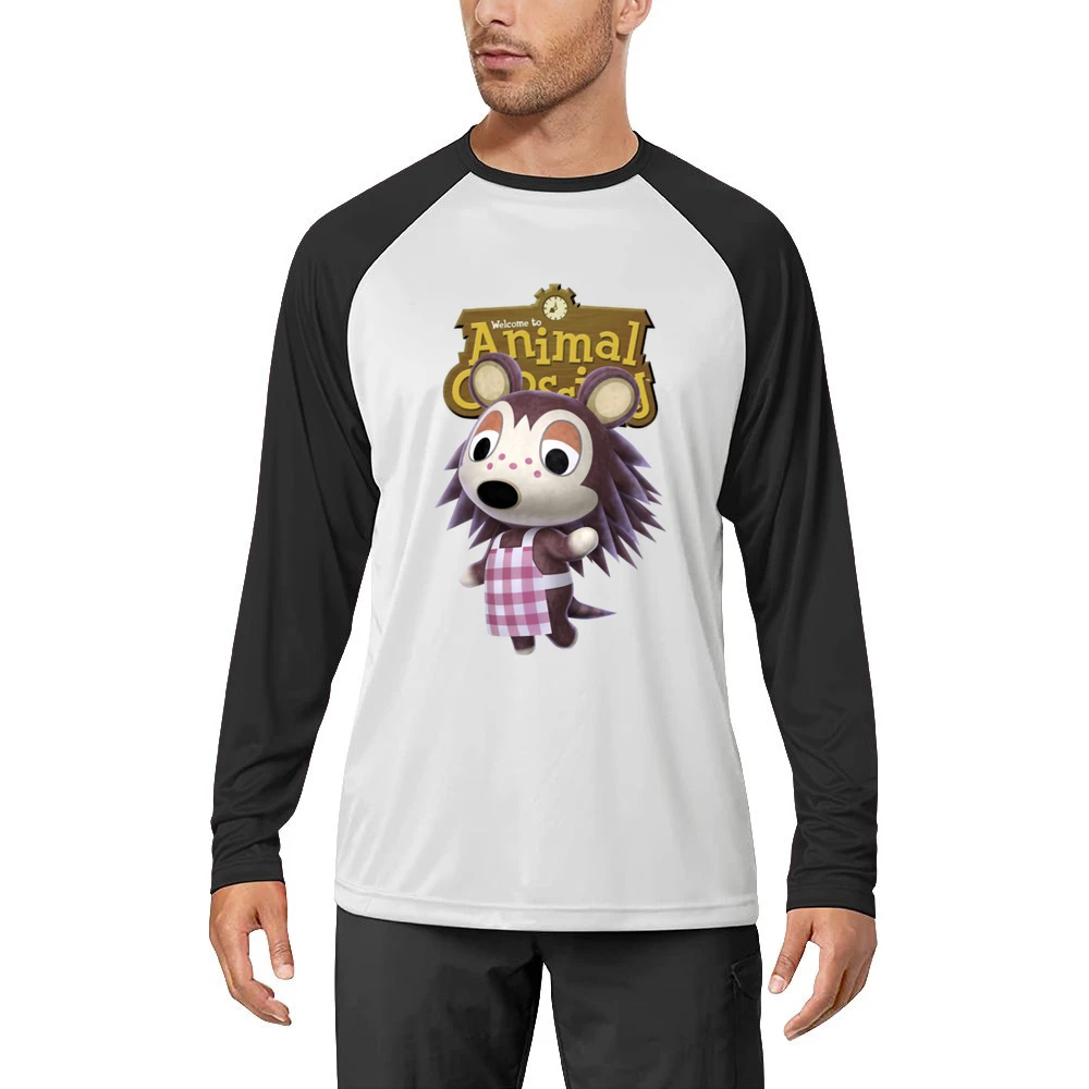 Sable Able From Animal Crossing Nintendo Video Game Fan Men Long Sleeve T-Shirt