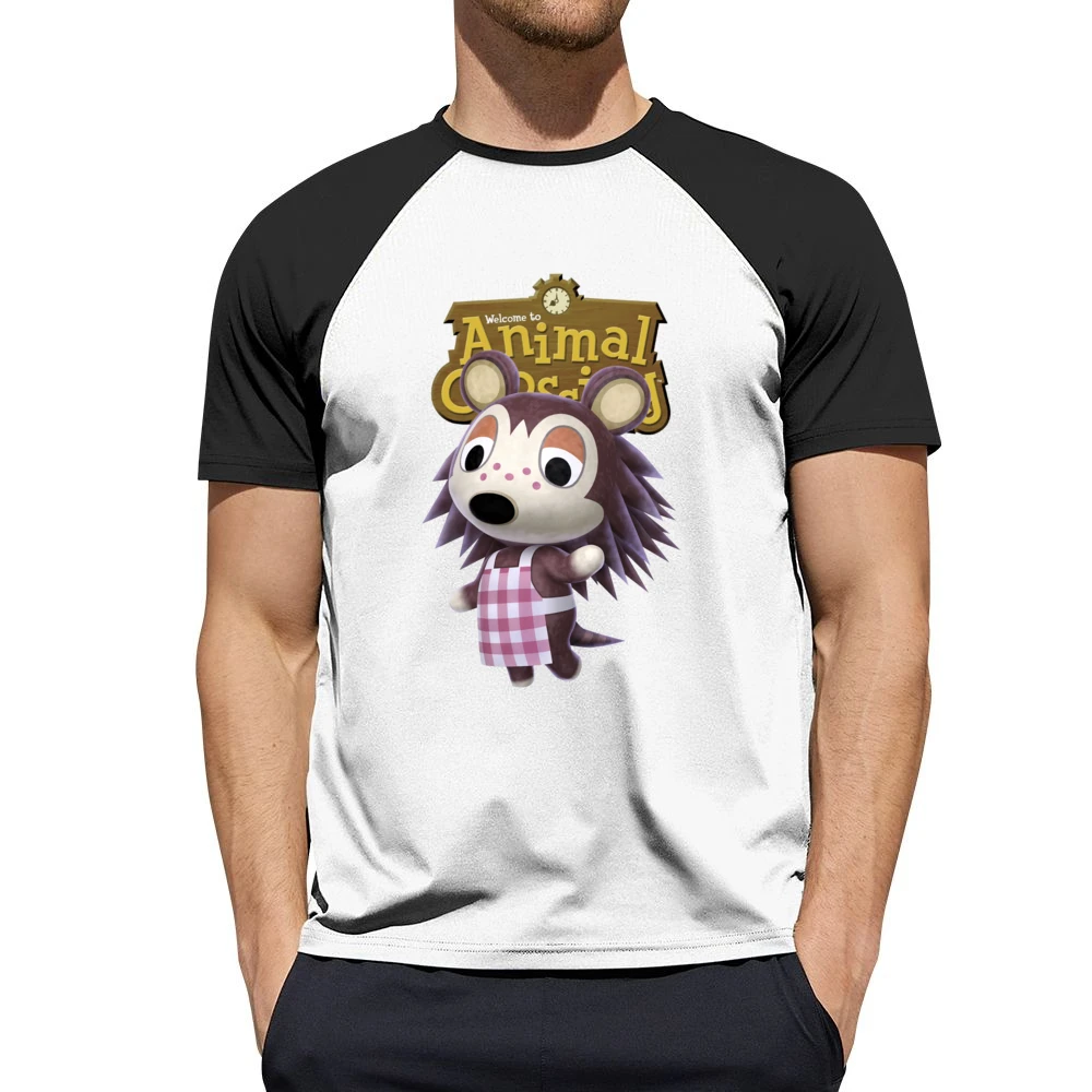 Sable Able From Animal Crossing Nintendo Video Game Fan Men Short Sleeve T-Shirt