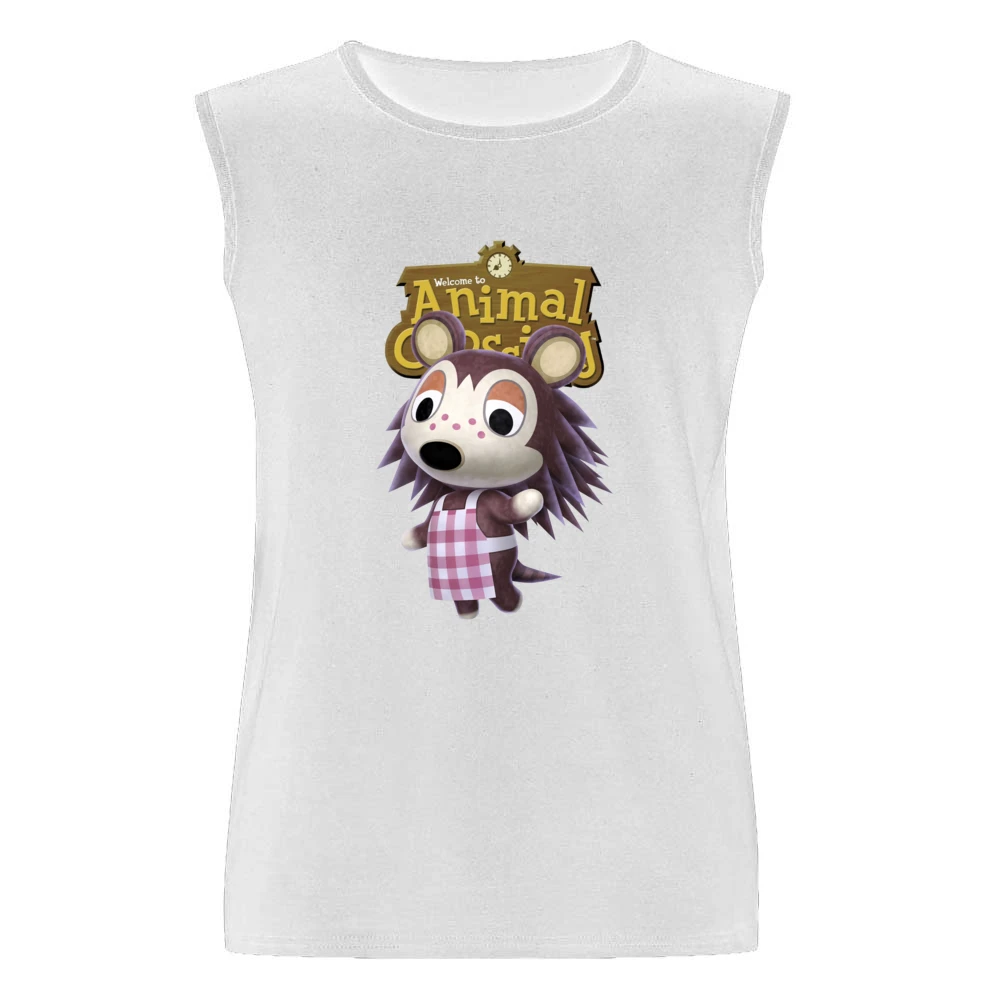 Sable Able From Animal Crossing Nintendo Video Game Fan Men Sleeveless T-Shirt