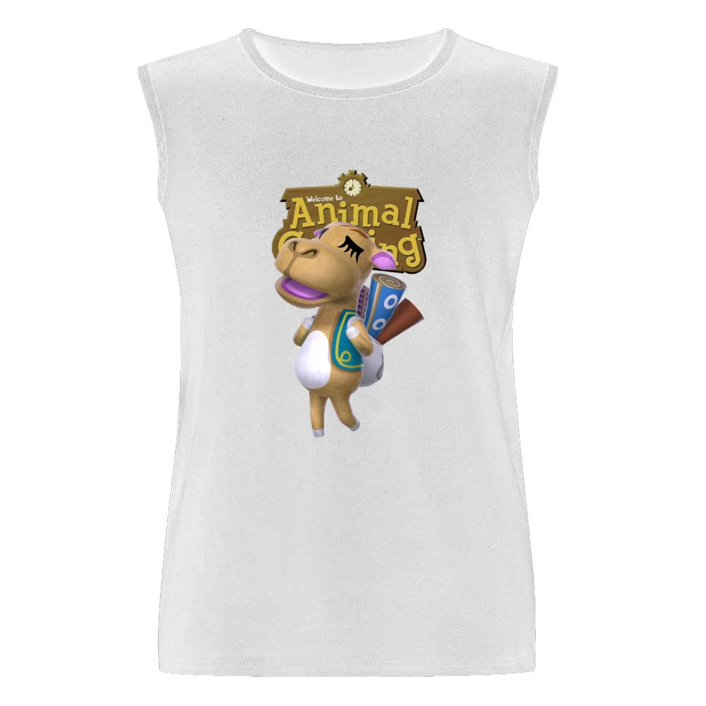 Saharah From Animal Crossing Nintendo Video Game Fan Men Sleeveless T-Shirt