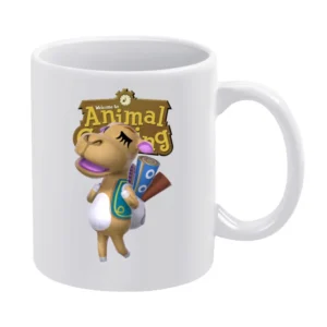Saharah From Animal Crossing Nintendo Video Game Fan White Mug