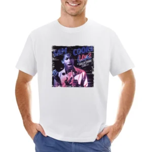 Sam Cooke Live At The Harlem Square Club 1963 Album Cover Distressed I Asian Size Men T-Shirt