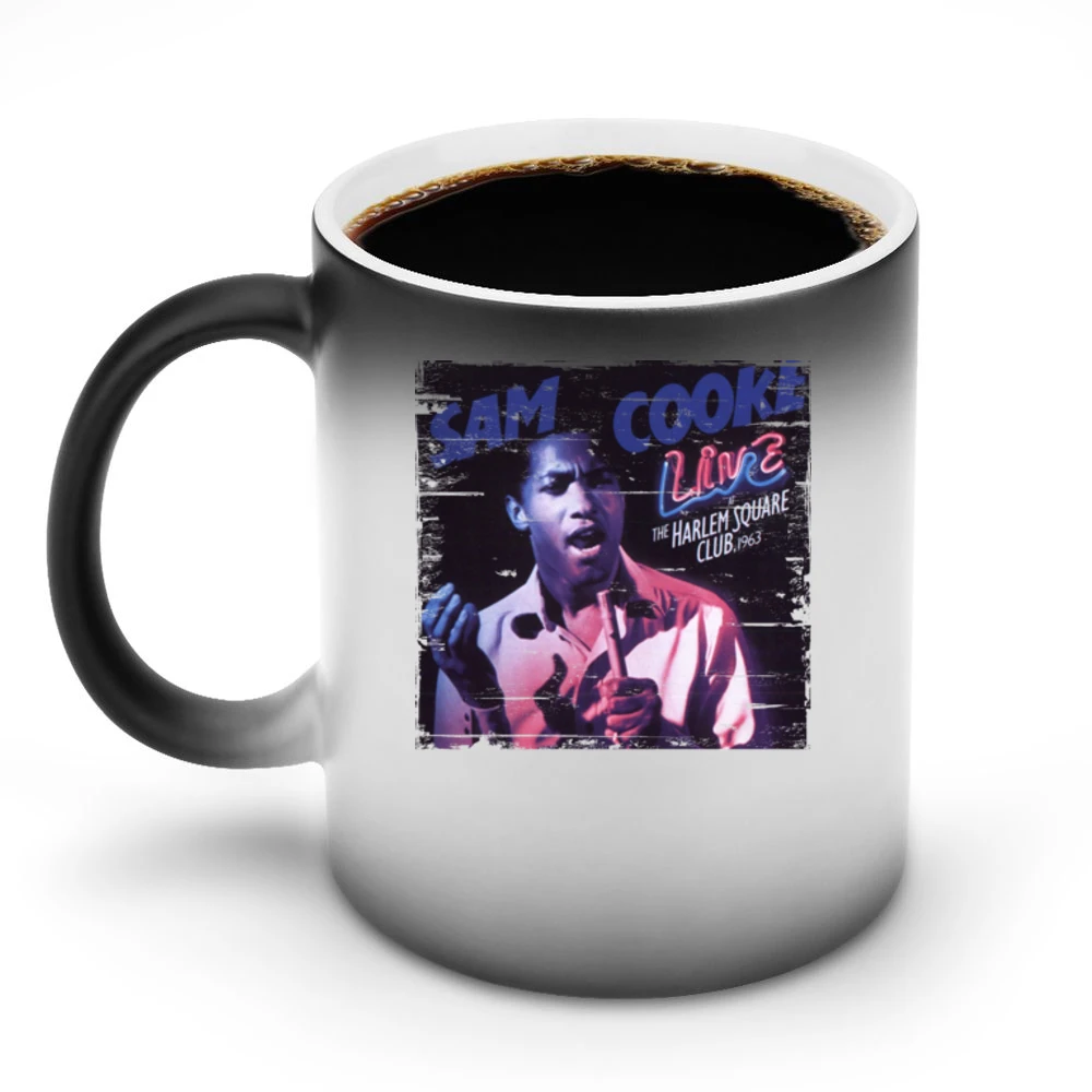 Sam Cooke Live At The Harlem Square Club 1963 Album Cover Distressed I Discoloration Mug