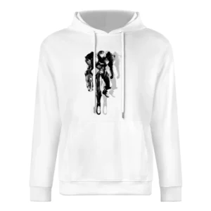Samus Aran Metroid Armor Video Game European Size Men Hoodie