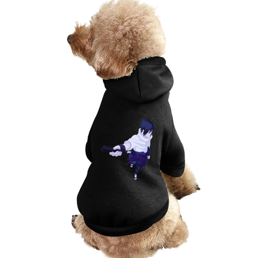 Sasuke from Uchiha clan sharingan eyes naruto anime manga Pet Apparel Clothes