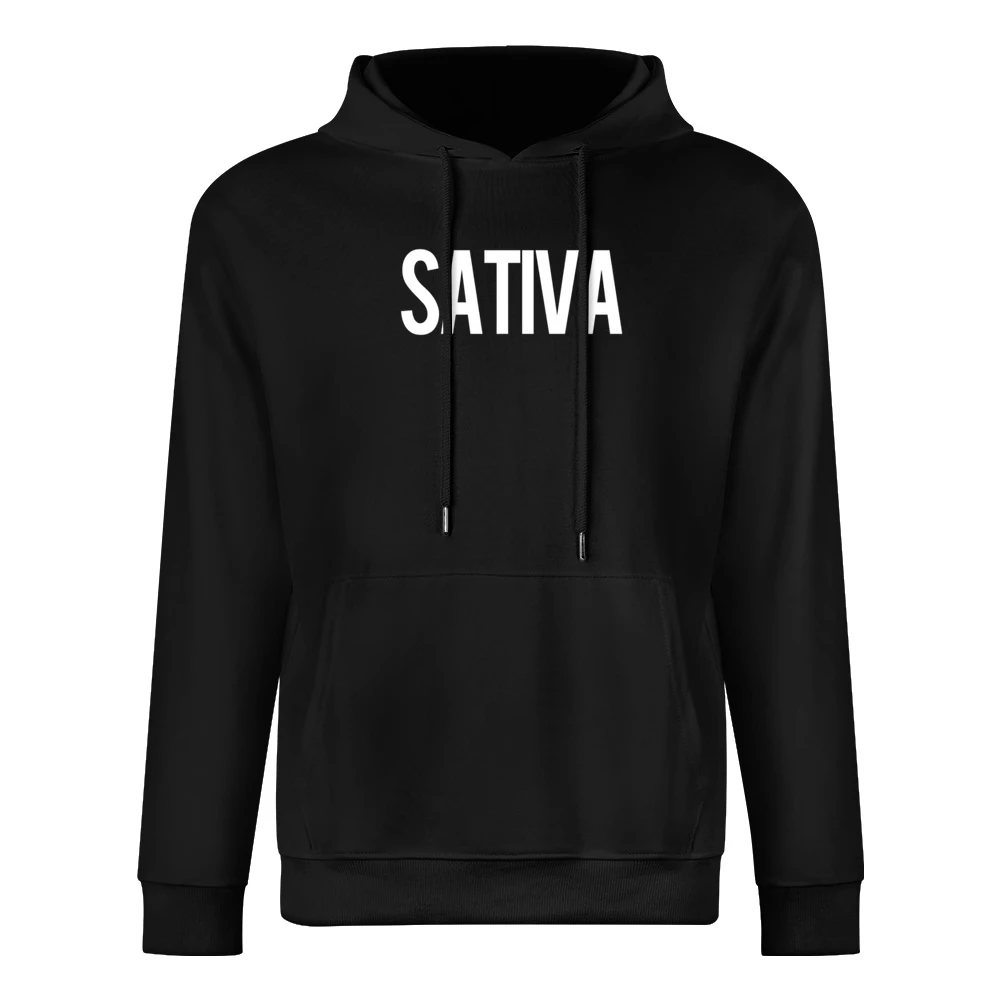 Sativa Weed Cool Graphic Tee Shirt European Size Men Hoodie