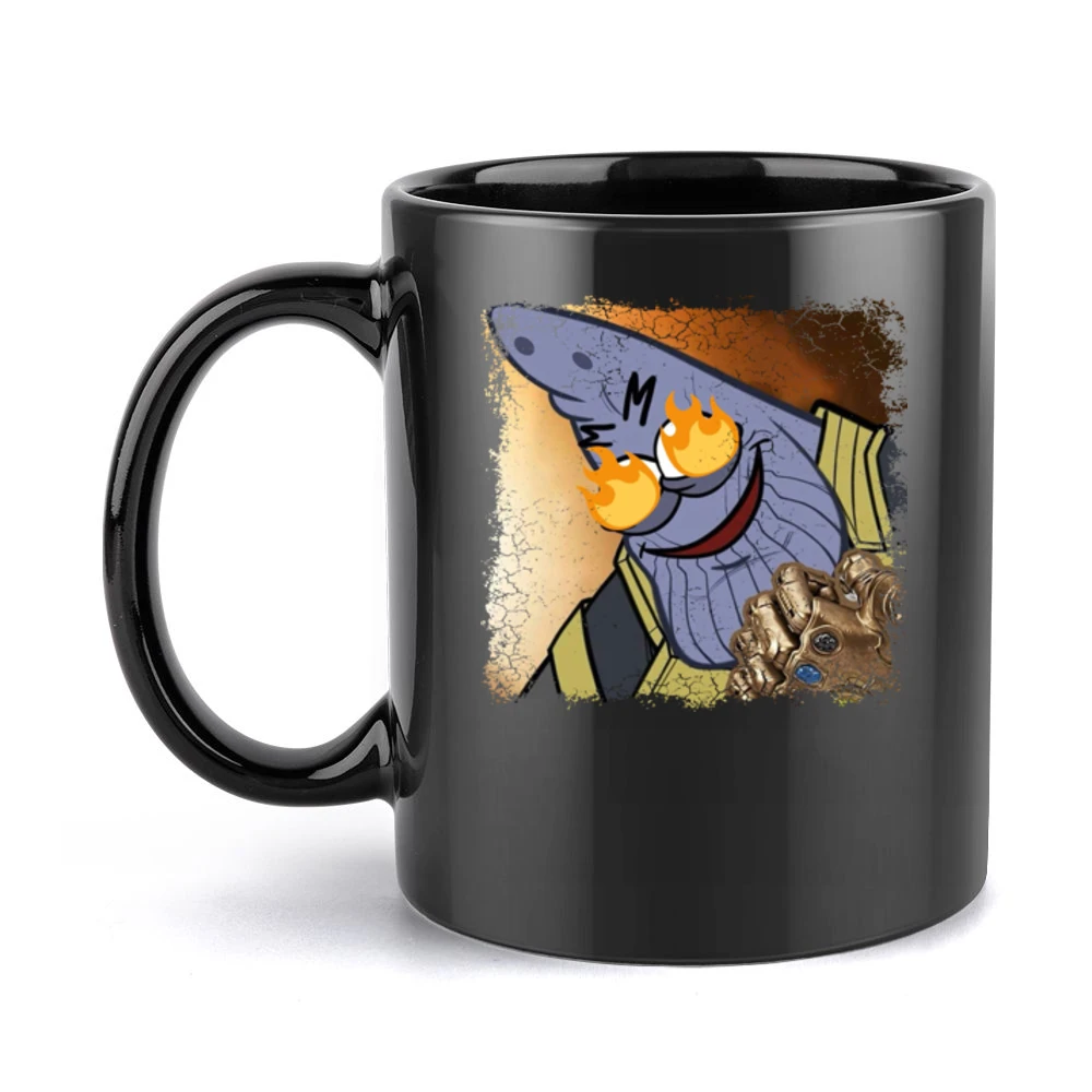 Savage Patrick Thanos Meme Funny Infinity Wars Movie Black Mug