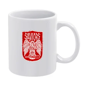 Saviors Logo Tshirt White Mug