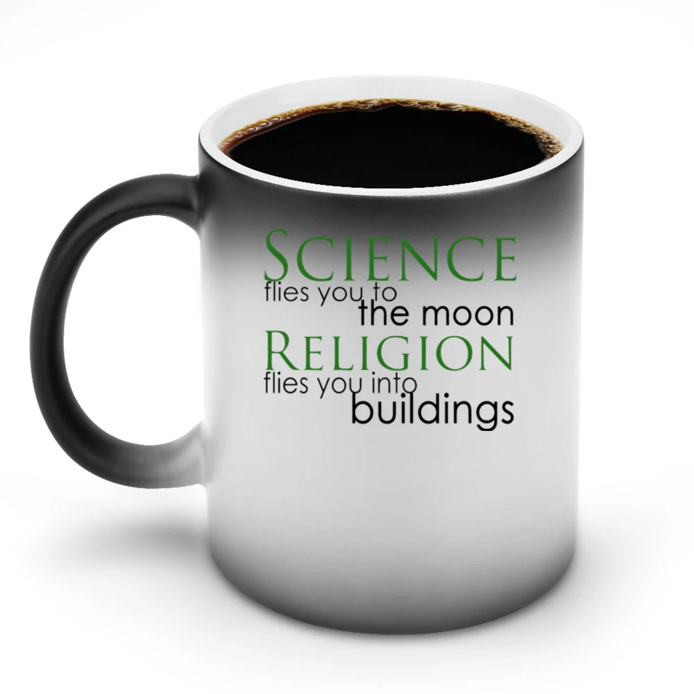 Science and Religion Definition Discoloration Mug