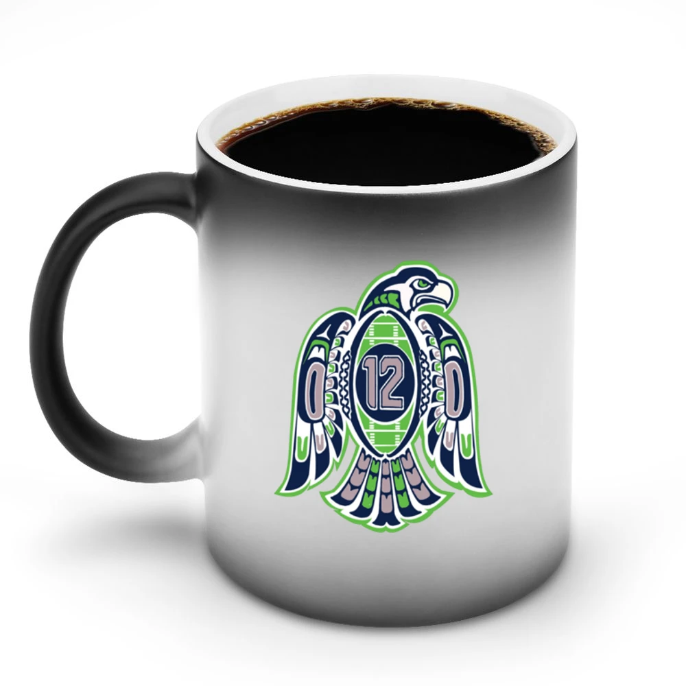 Seahawks 12th Man Tee Discoloration Mug