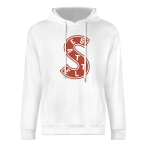 Seattle Hockey Team Retro Metropolitans Sports Red Logo Fan European Size Men Hoodie