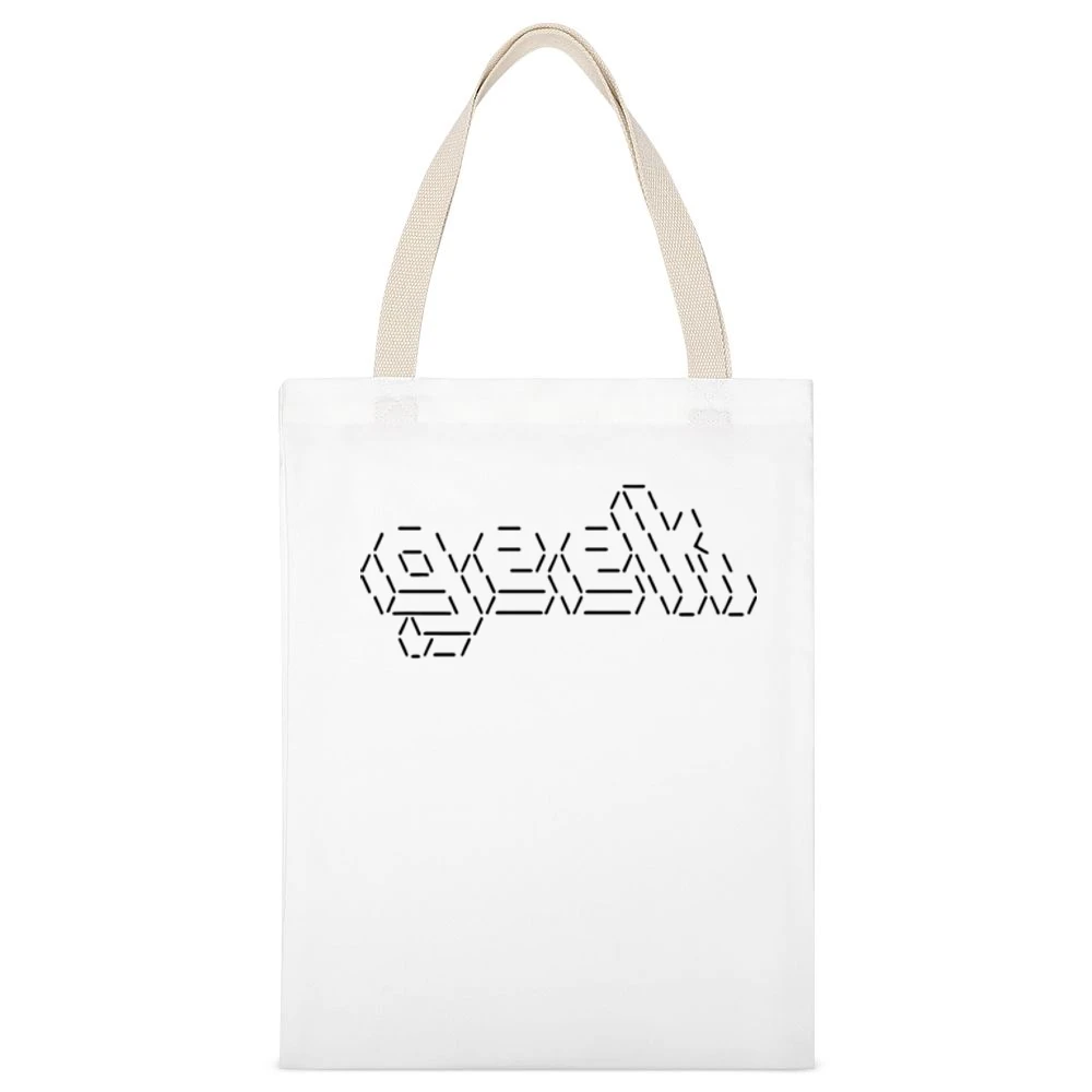 Sexy lifestyle - Geek White Canvas Tote Shopping Bag