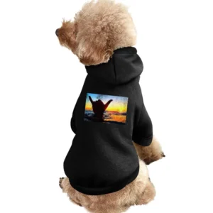 Shaka Brah Hang Loose Hand Ocean Surfer Sunset Graphic Vintage Style D Pet Apparel Clothes