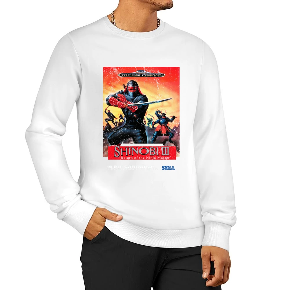 Shinobi 3 Return Ninja Master Sega Genesis Old School Retro Video Game Men Pullover Sweatshirt
