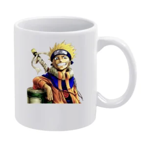 Shinobi of the leaf Uzumaki Naruto from konoha White Mug