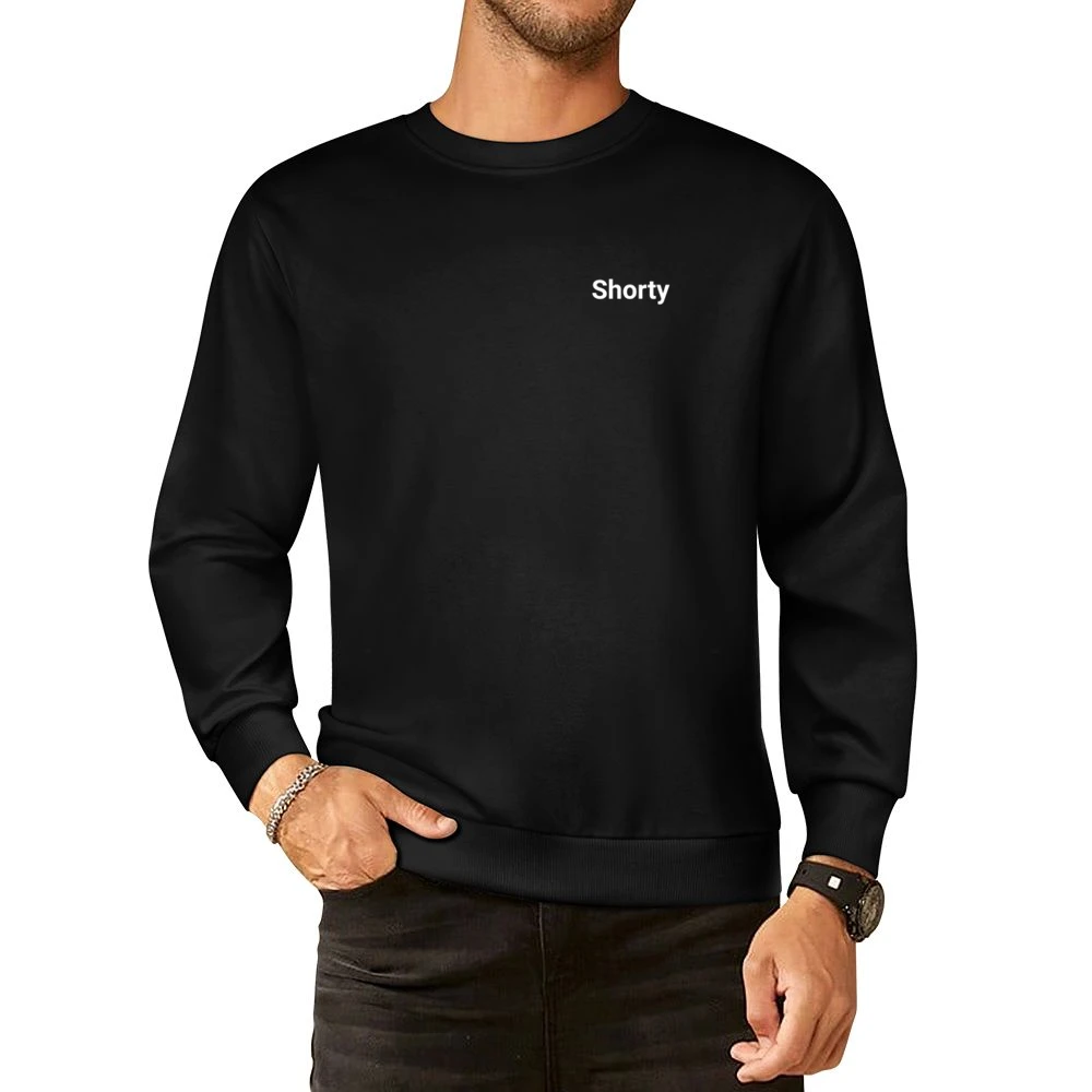 Shorty Name Tshirt European Size Pullover Sweater