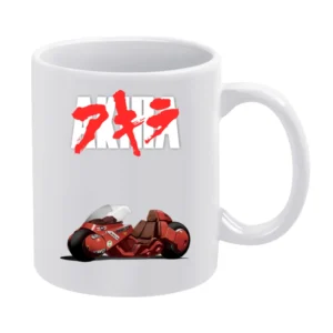 Shotaro Kaneda motorcycle bike bosozoku Capsule gang akira manga ani White Mug