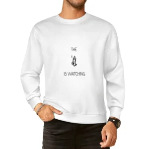 Six is watching European Size Pullover Sweater