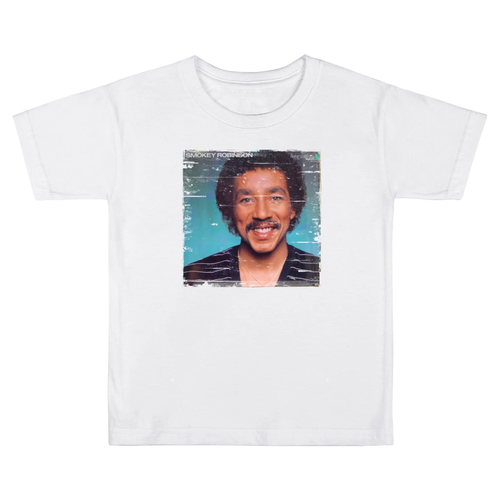 Smokey Robinson Being With You Album Cover Distressed Image Kids Boys Girls T-Shirt