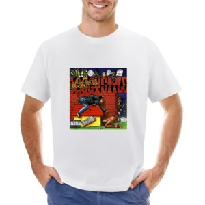 Snoop dogg Doggystyle tshirt white Asian Size Men T-Shirt
