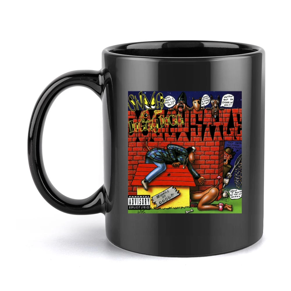 Snoop dogg Doggystyle tshirt white Black Mug