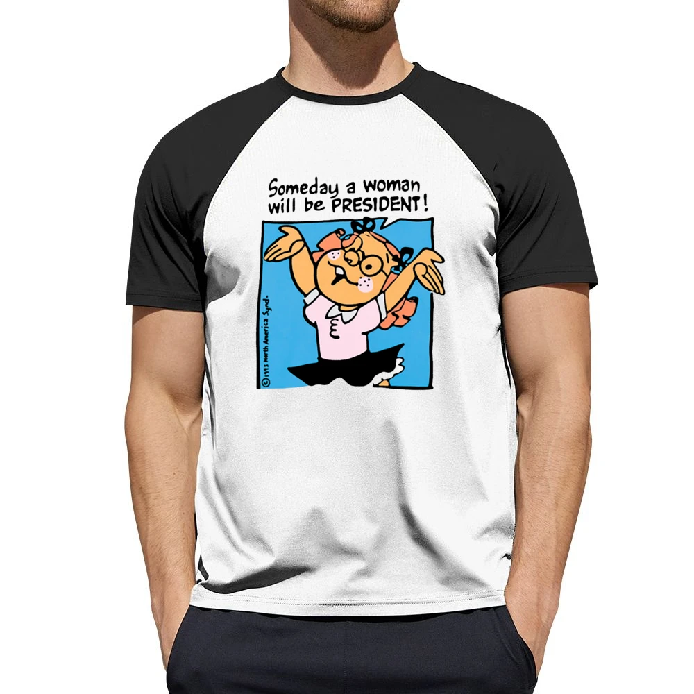 Someday A Woman Will Be President Vintage Controversial Walmart Americ Men Short Sleeve T-Shirt