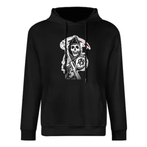 Sons of Anarchy the reaper guillotine European Size Men Hoodie