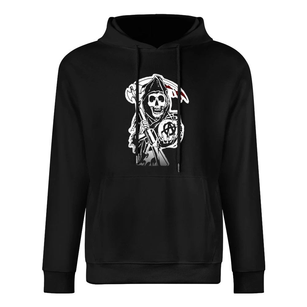Sons of Anarchy the reaper guillotine European Size Men Hoodie