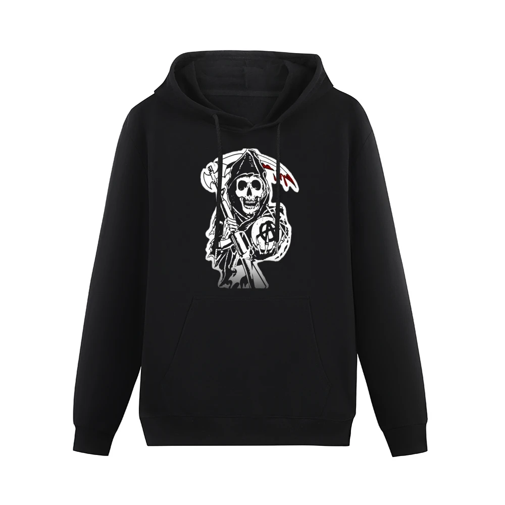 Sons of Anarchy the reaper guillotine Men Hoodie With Pocket