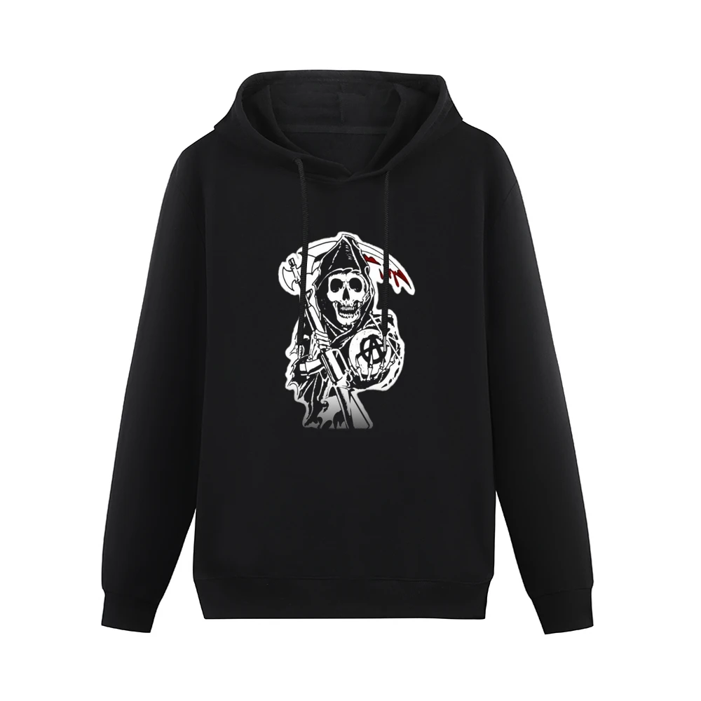 Sons of Anarchy the reaper guillotine Men Hoodie Without Pocket