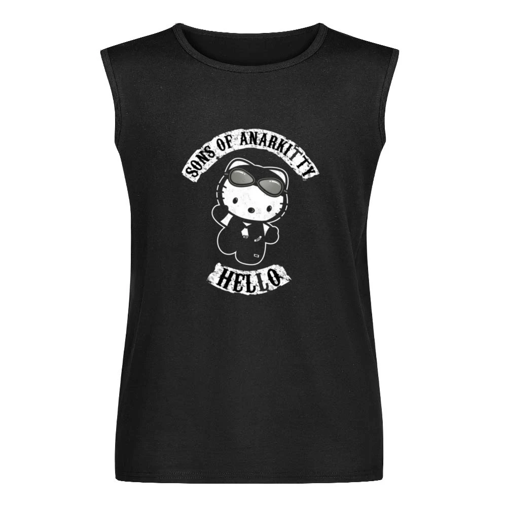 Sons of Anarkitty tee Men Sleeveless T-Shirt