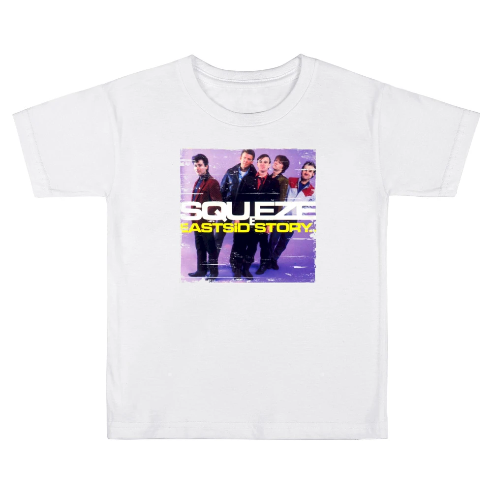 Squeeze East Side Story Album Cover Distressed Image Kids Boys Girls T-Shirt