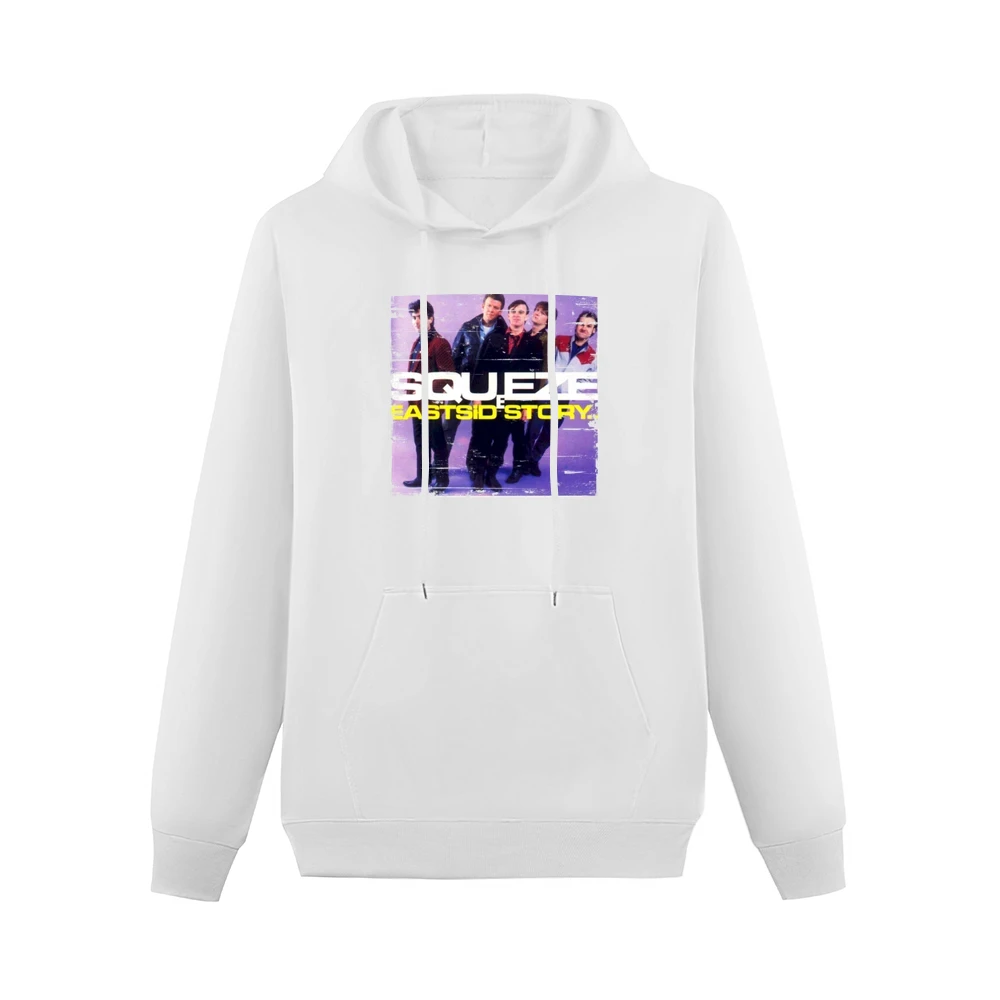 Squeeze East Side Story Album Cover Distressed Image Men Hoodie With Pocket