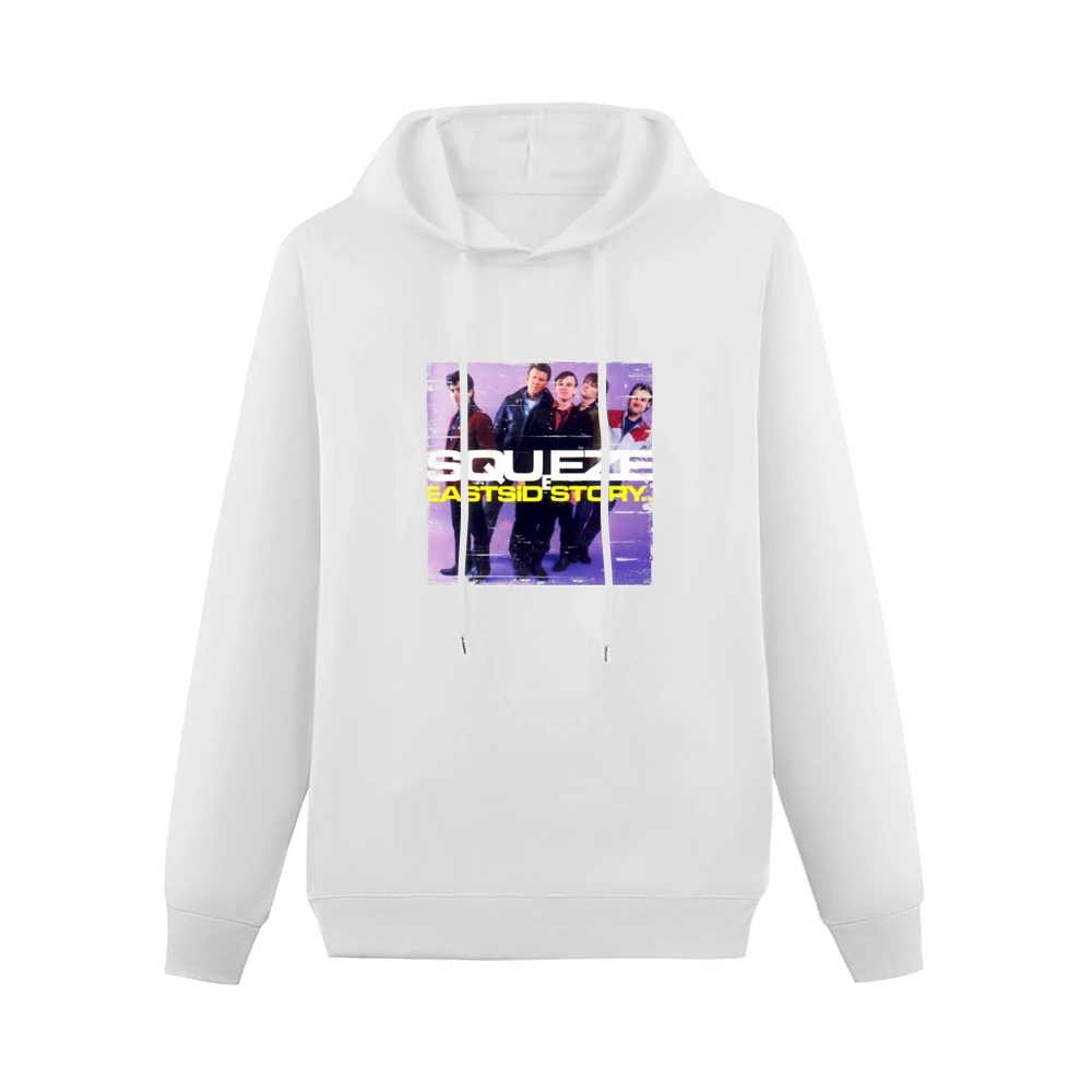 Squeeze East Side Story Album Cover Distressed Image Men Hoodie Without Pocket
